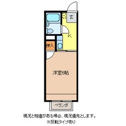 サンハイツ七瀬の物件間取画像